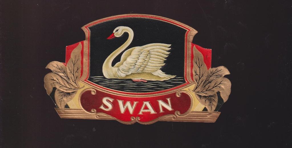 sigarenbanden - etiket SWAN, Ophalen of Verzenden, Zo goed als nieuw, Sigarenbandjes