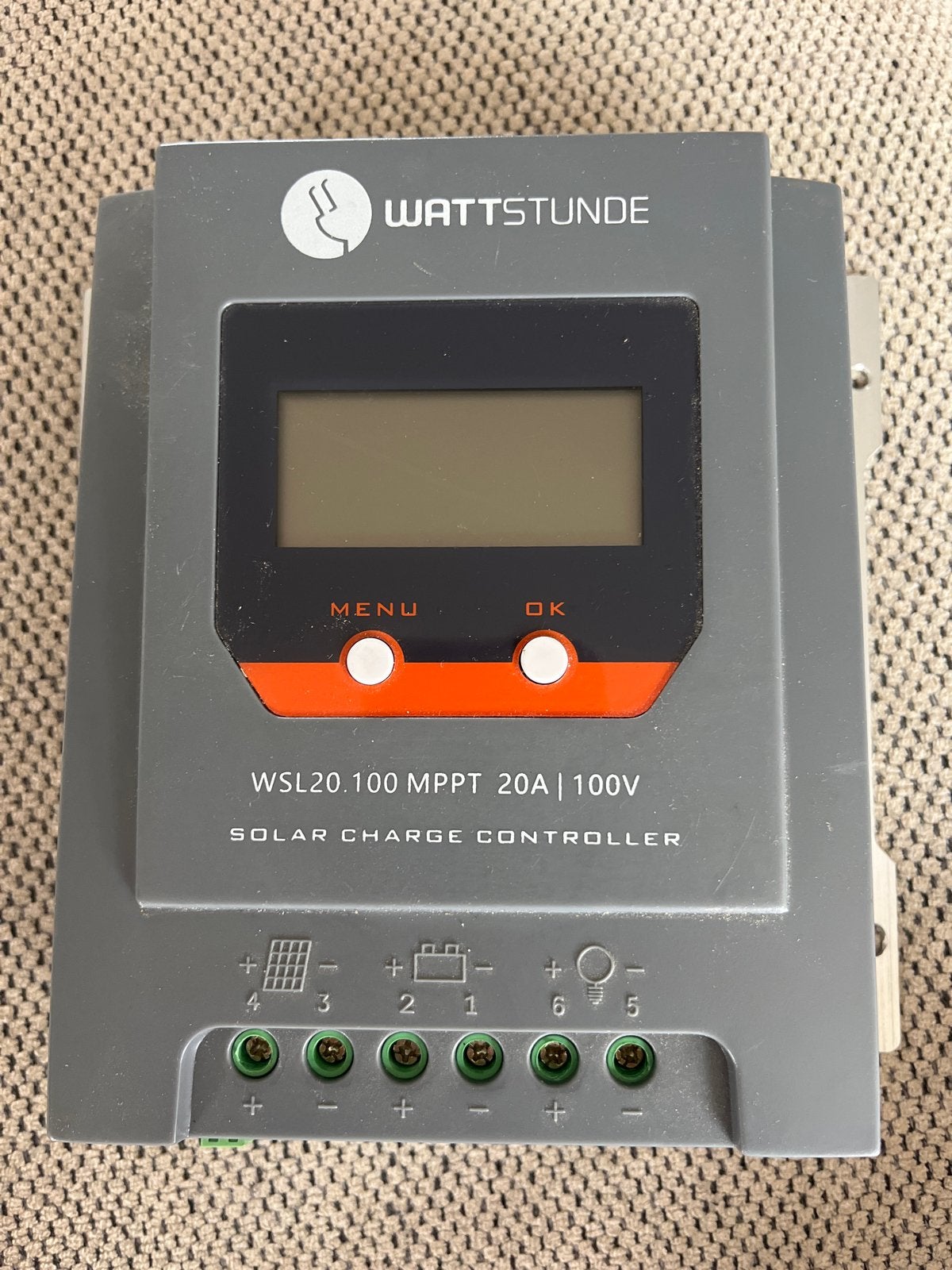 Omvormer Wattstund WSL20.100MPPT 20A 100V Solar Laadregelaar, Ophalen of Verzenden, Zo goed als nieuw, Overige typen