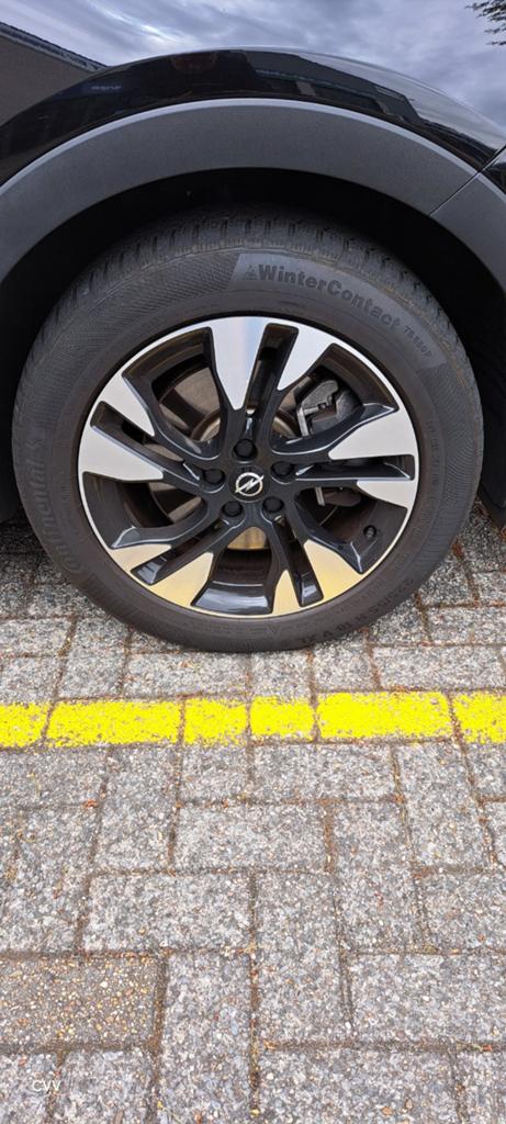 Opel Grandland X 18 inch aluminium velgen met winterbanden, Auto-onderdelen, Ophalen