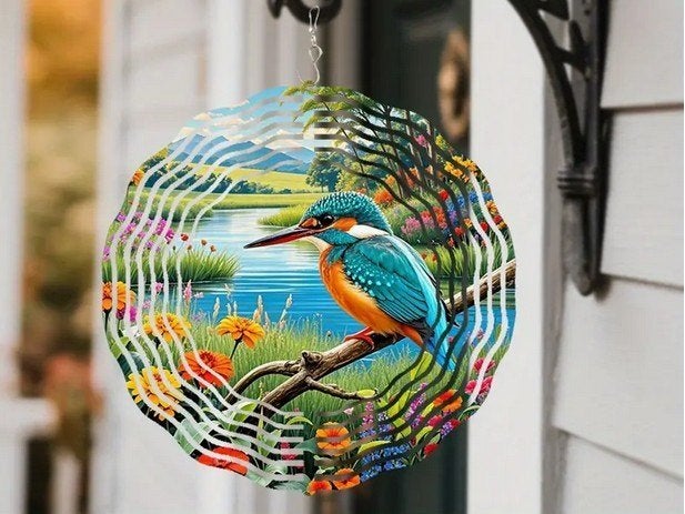 ijsvogel 3D - kleurrijk, Verzenden, Nieuw