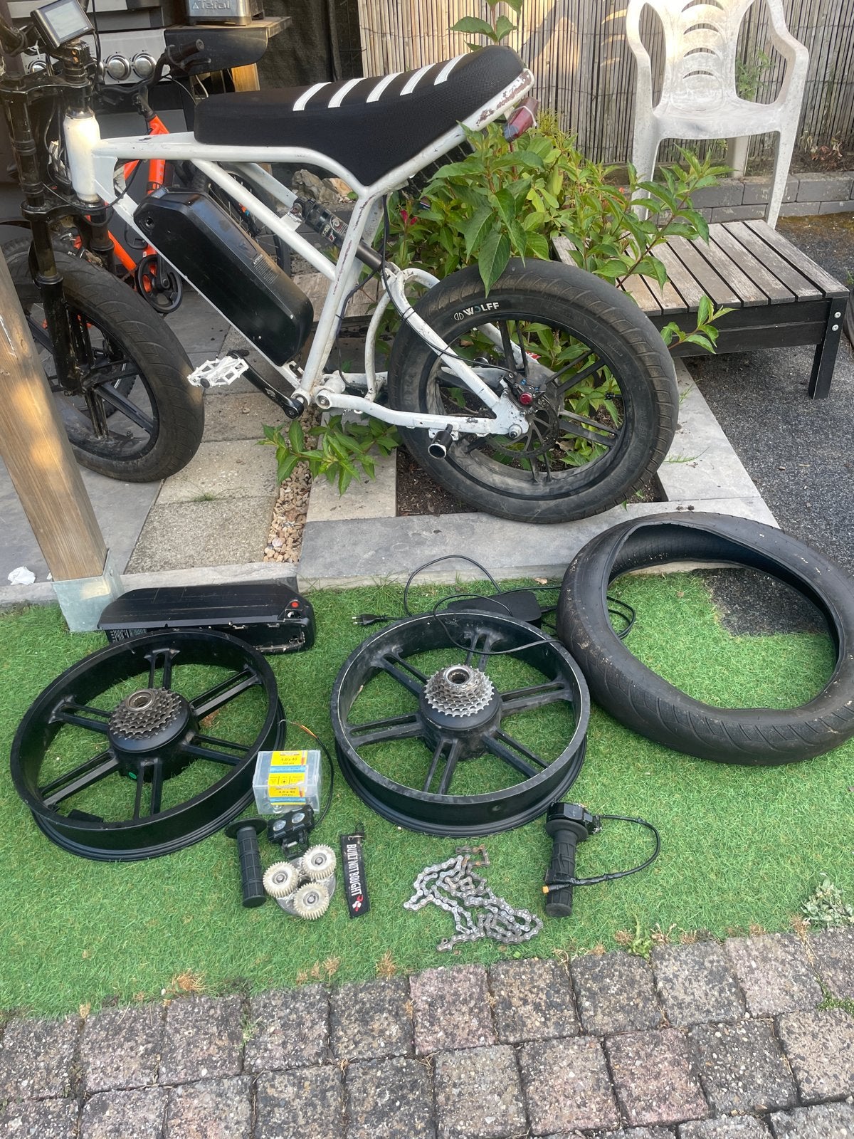 Teruil tegen een gt 2000, Fietsen en Brommers, Fietsen | Crossfietsen en BMX, Ophalen, Gebruikt, Staal, 20 tot 24 inch