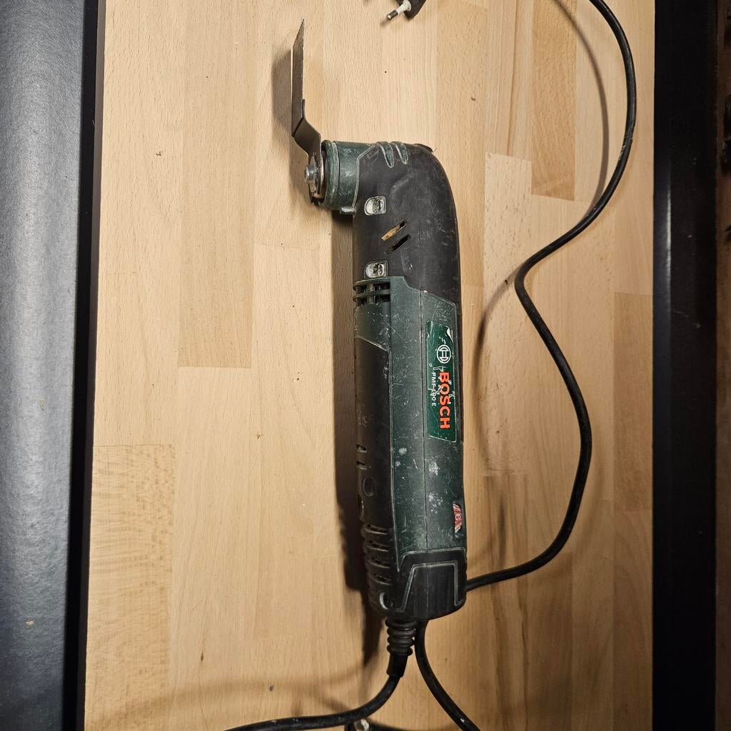 Bosch 190 E fijnzaag, Ophalen of Verzenden, Minder dan 700 watt, Haakse handslijpmachine