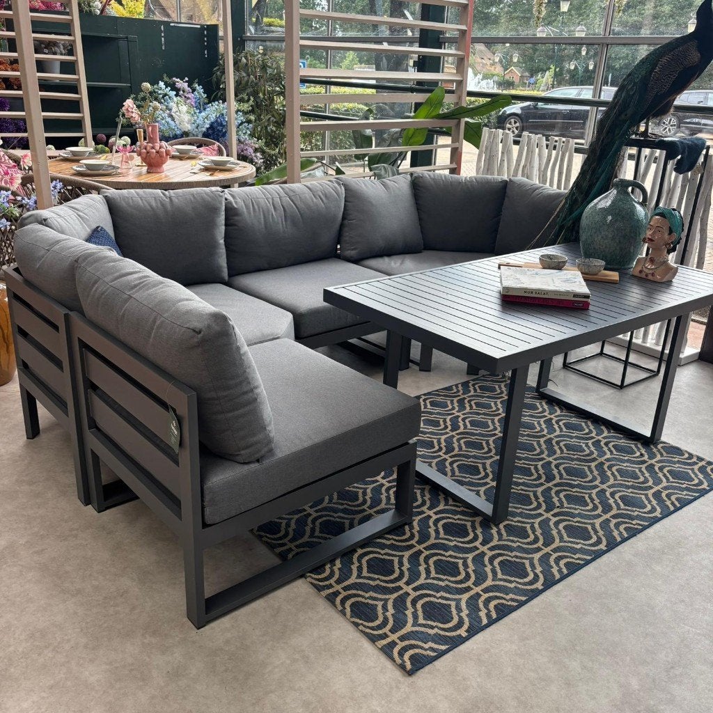 Barcelona Loungeset XL | Showroommodel, Ophalen, Gebruikt, 3 zitplaatsen, Bank
