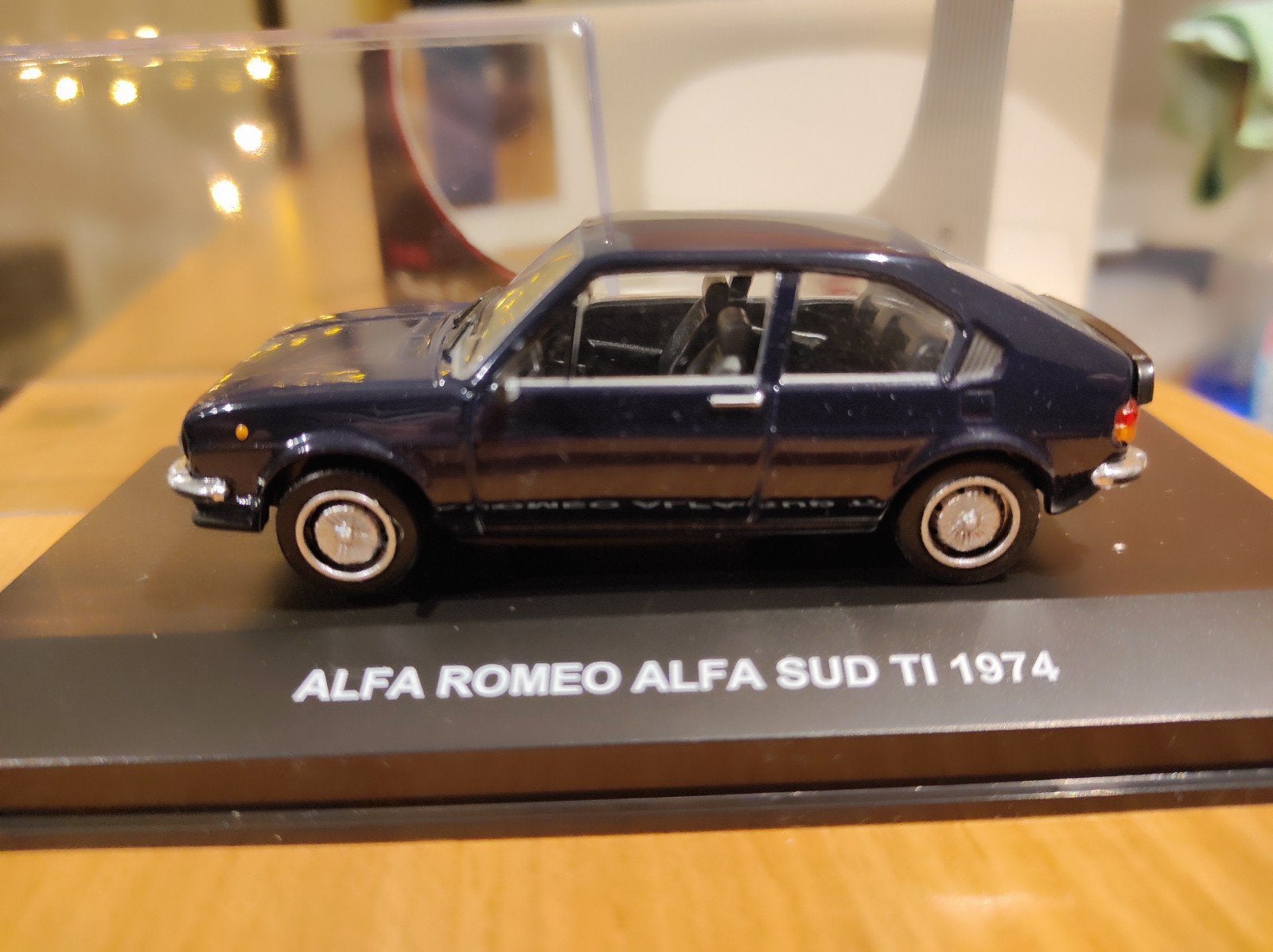 Alfa Romeo Alfasud TI blauw 1974 1:43 in originele verp., Ophalen of Verzenden, Auto, Overige merken