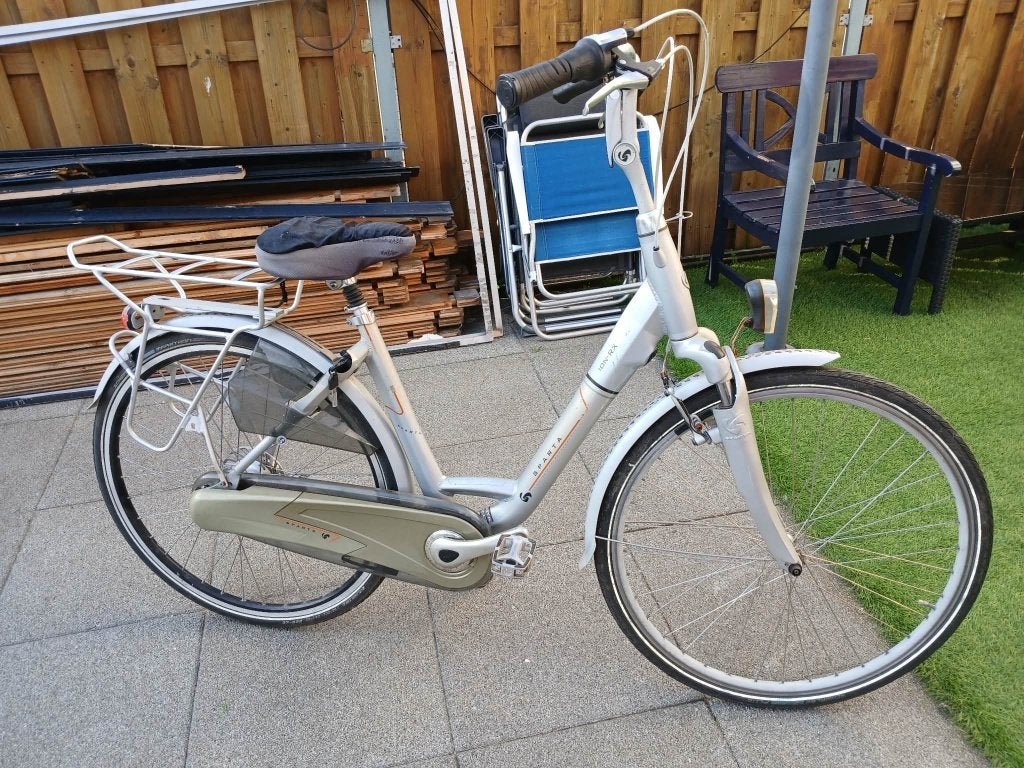 tekoop dames fiets sparta, Ophalen, Sparta, Gebruikt, (Extra) lage instap