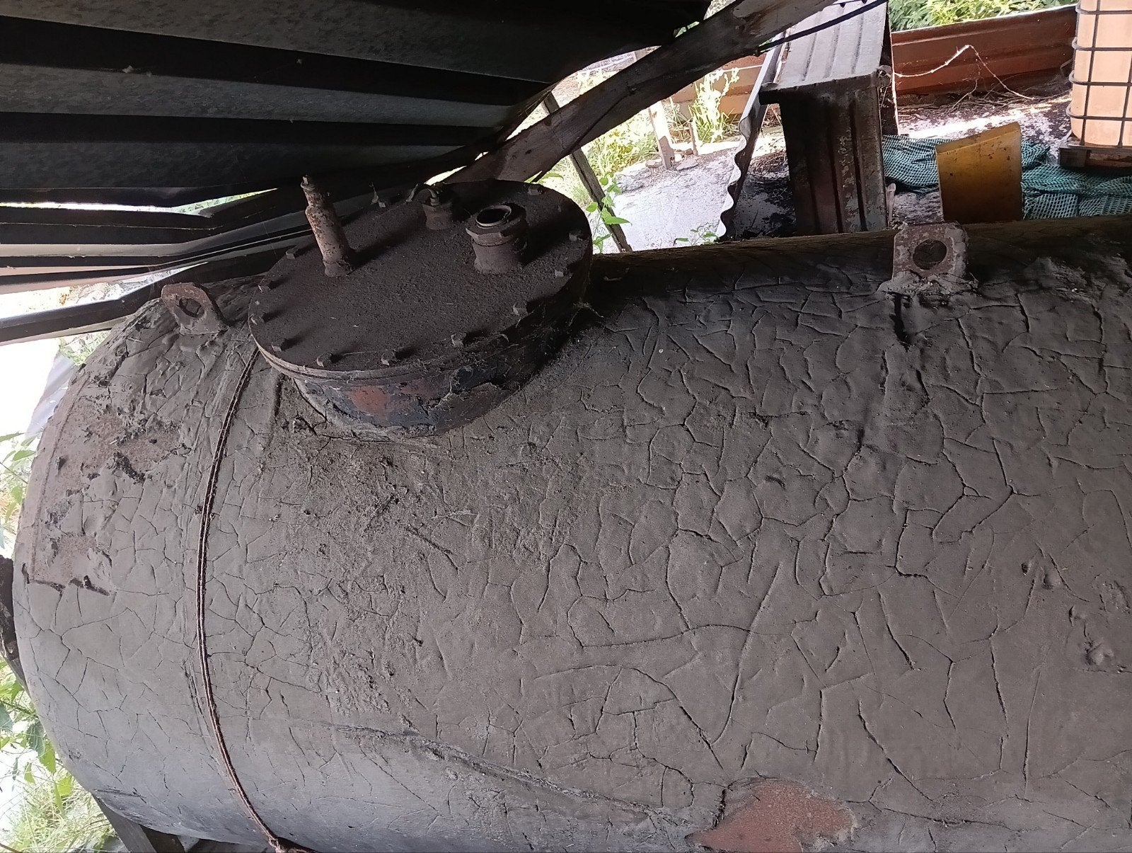 Dieseltank opslagtank watertank, 150 liter of meer, Ophalen