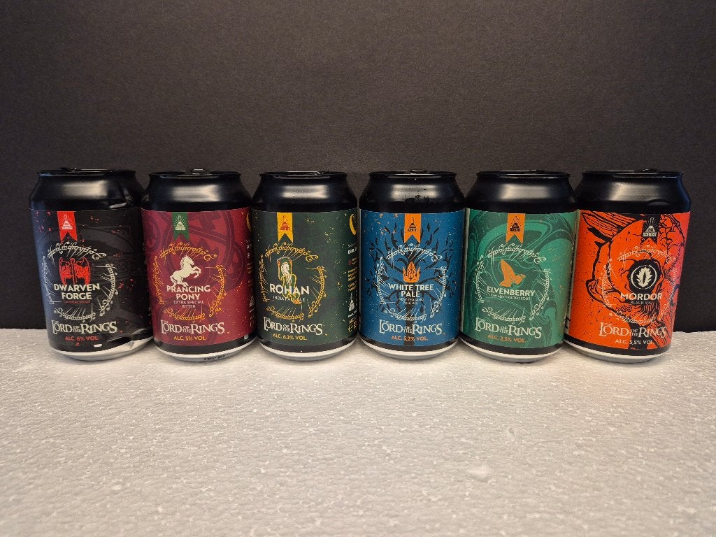 Bierblikjes Lord of the Rings, Ophalen, Gebruikt, Overige typen