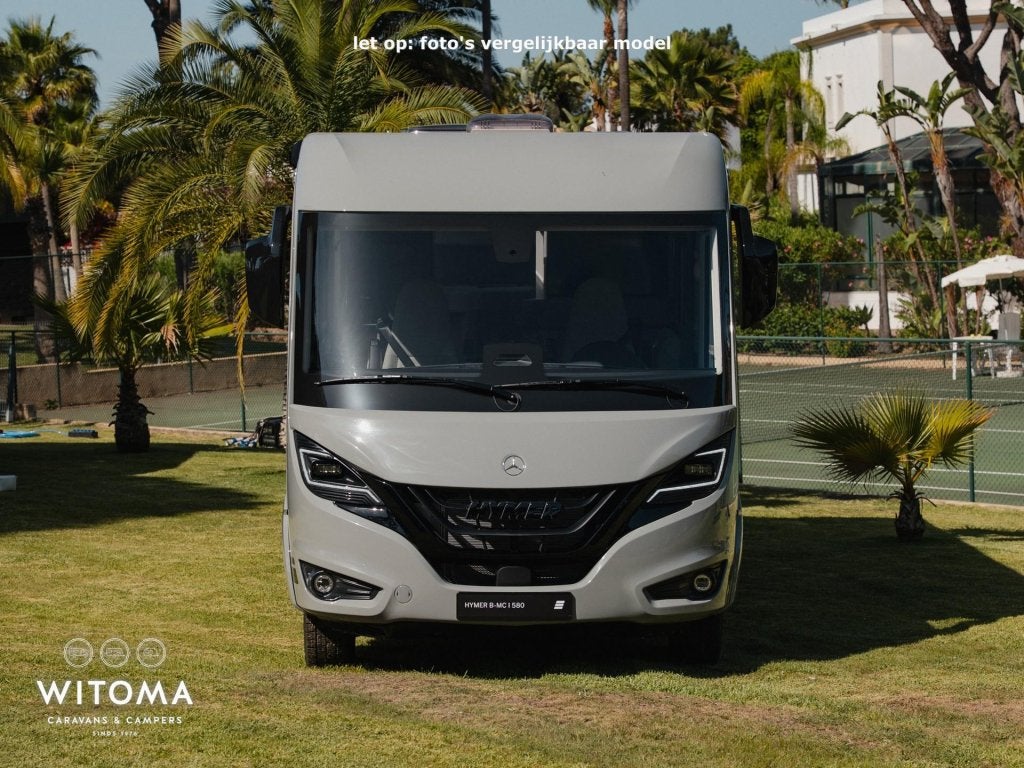 Hymer BMC-I 580 NIEUW 2027 Tarmac Grey VERWACHT, Caravans en Kamperen, Oven, Ringverwarming, 6 tot 7 meter, Bedrijf