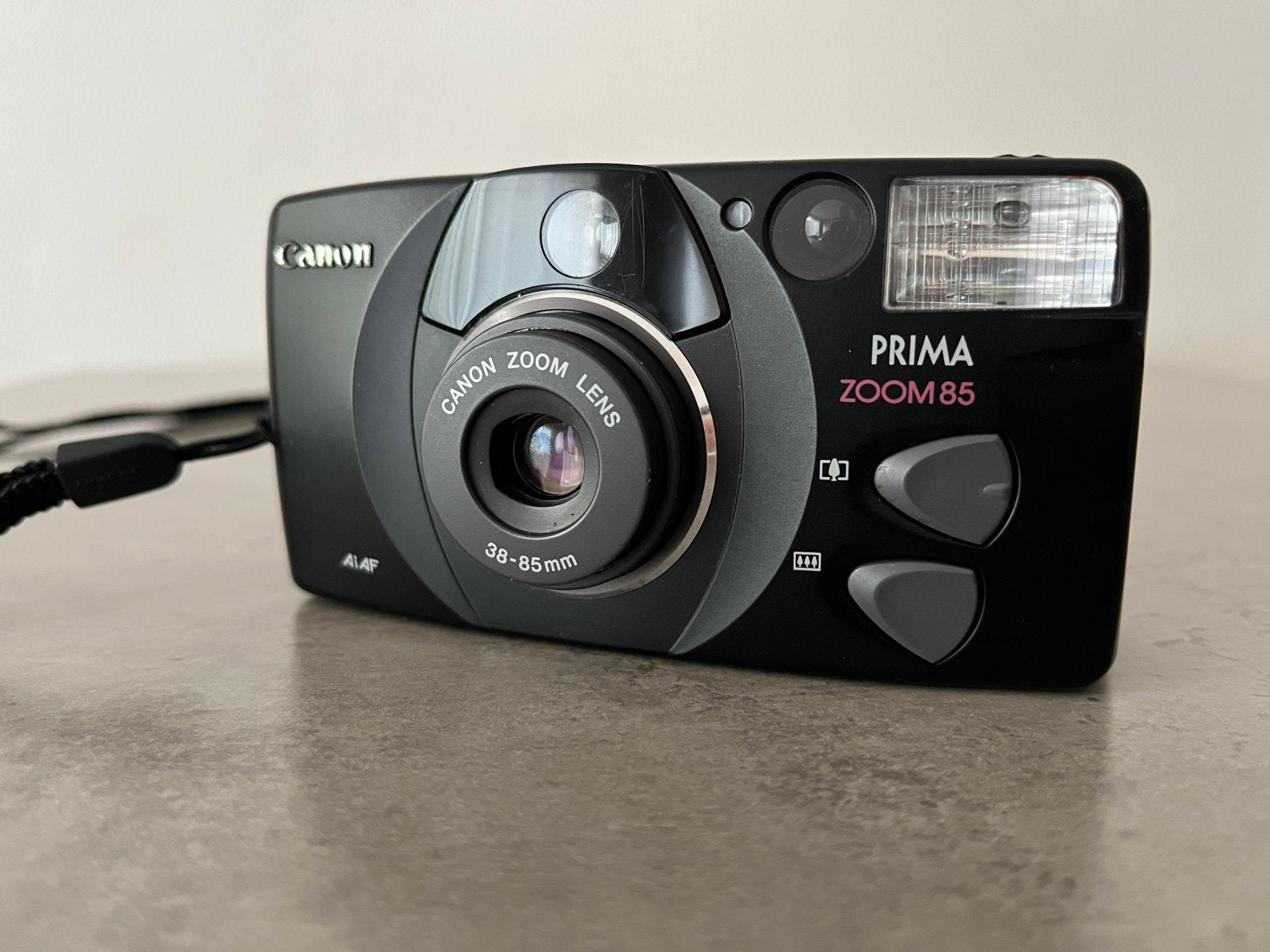 Canon Prima Zoom 85, Audio, Tv en Foto, Fotocamera's Analoog, Ophalen of Verzenden, Zo goed als nieuw, Compact, Canon