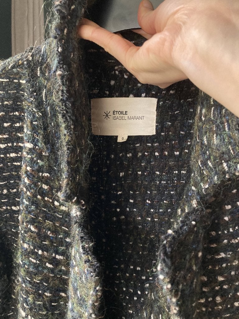 Isabel Marant winterjas, Isabel Marant, Zwart, Ophalen of Verzenden, Zo goed als nieuw