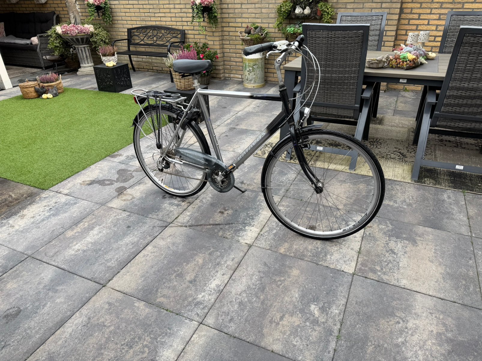 Batavus heren sportfiets, Fietsen en Brommers, 56 cm of meer, Ophalen, Gebruikt, Handrem