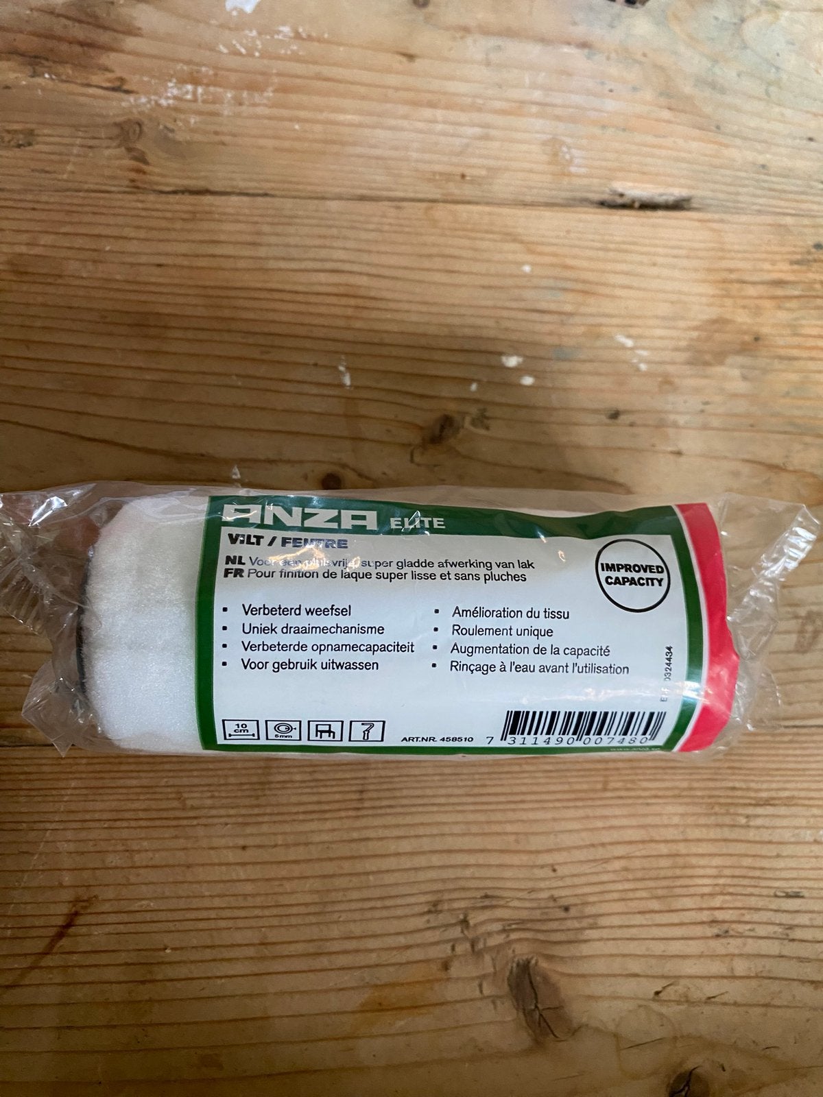Anza elite vilt felt roller dikke rollers 10 cm nieuw, Ophalen of Verzenden, Nieuw