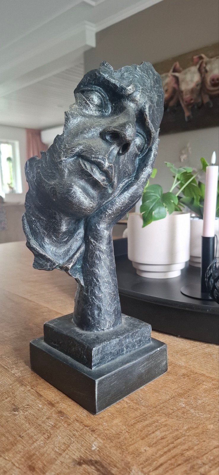 Beeld 30 cm hoog, Ophalen of Verzenden, Zo goed als nieuw, Mens