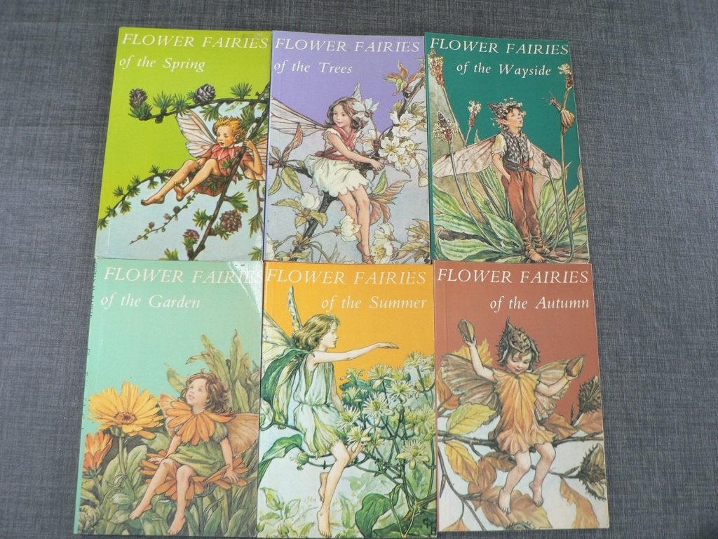 FLOWER FAIRIES CICELY MARY BARKER 6 STUKS BOEKJES fee, Ophalen of Verzenden, Zo goed als nieuw
