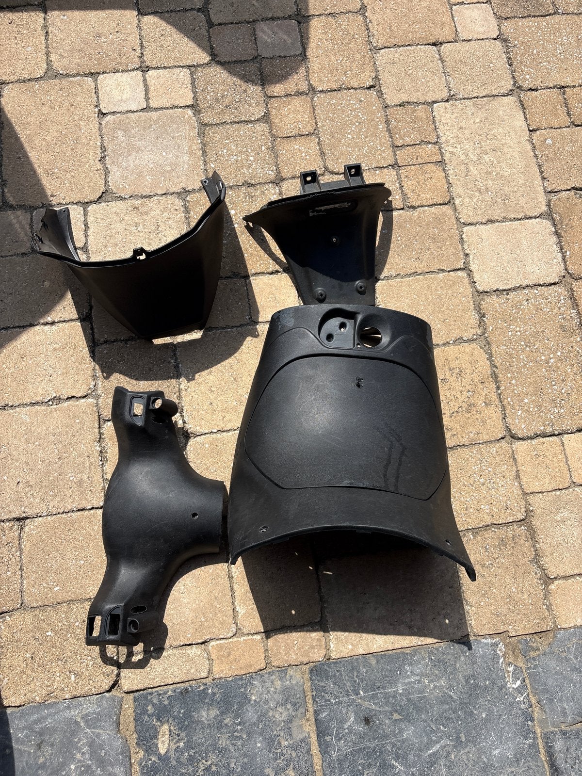 Zip binnenkant kappen set, Ophalen, Gebruikt, Kap, Piaggio