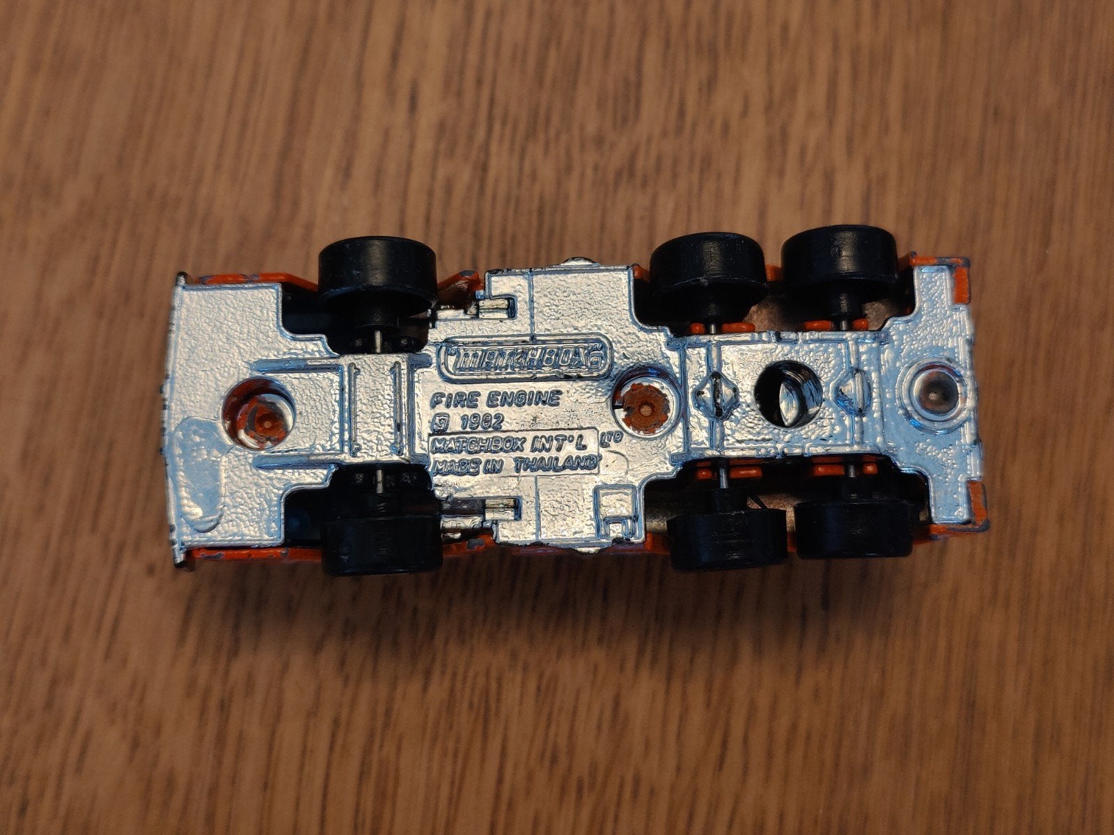 Matchbox Fire Engine  Brandweer, Ophalen, Zo goed als nieuw, Bus of Vrachtwagen