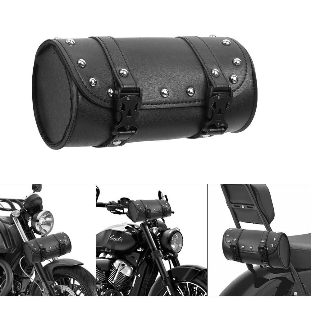 Universele PU leren zadeltas voor motoren - Waterdicht, Motoren, Accessoires | Koffers en Tassen, Ophalen of Verzenden, Nieuw