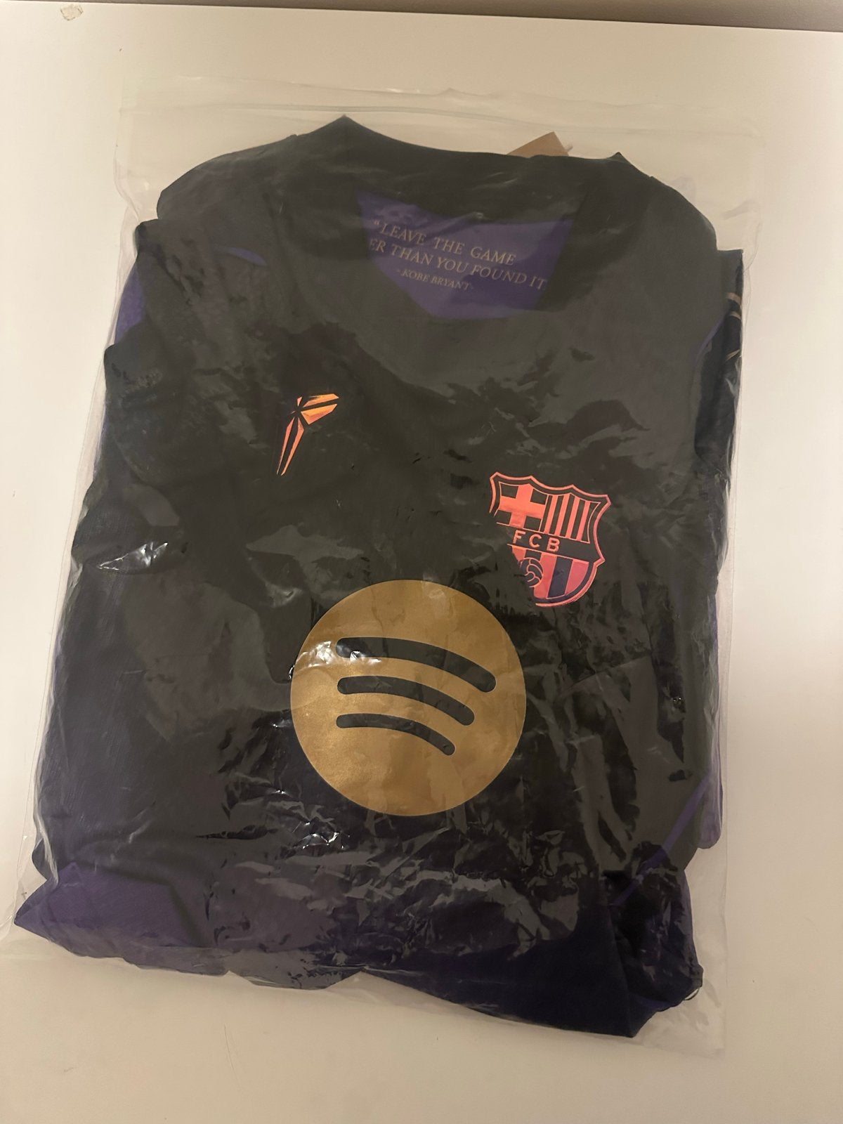 FC Barcelona Kobe Bryant tenue maat 80/92, Ophalen of Verzenden, Nieuw, Jongen of Meisje, Setje
