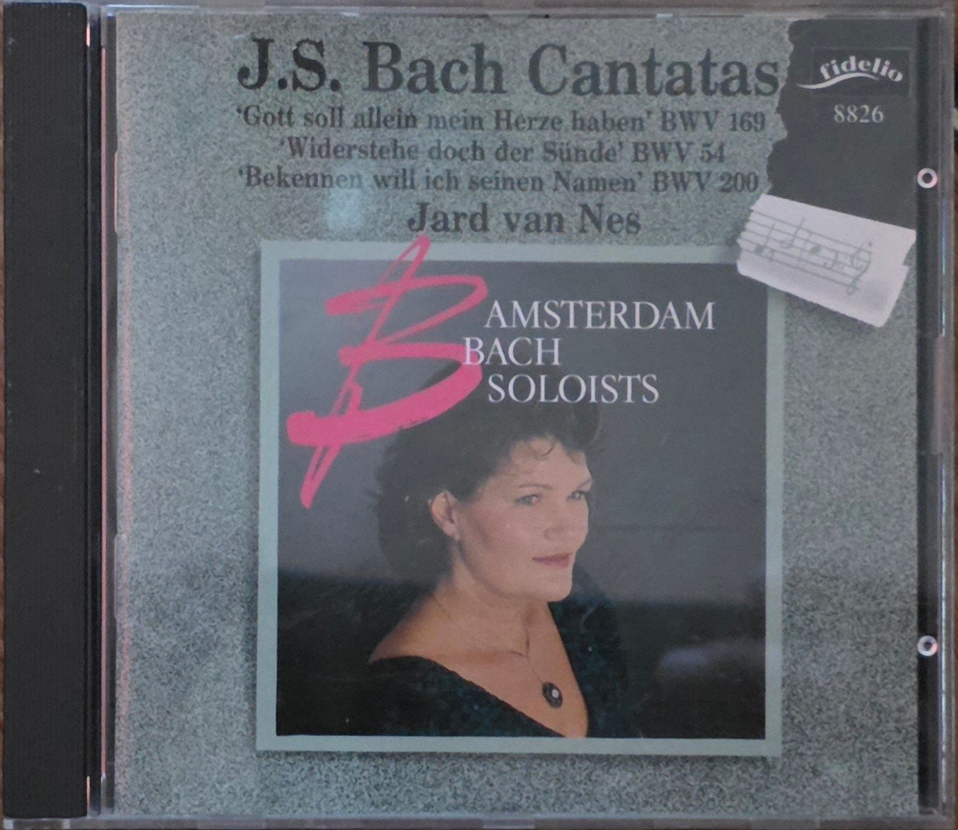 J.S. Bach Cantatas - Jard van Nes - Amsterdam Bach Soloists, Ophalen of Verzenden, Barok, Gebruikt