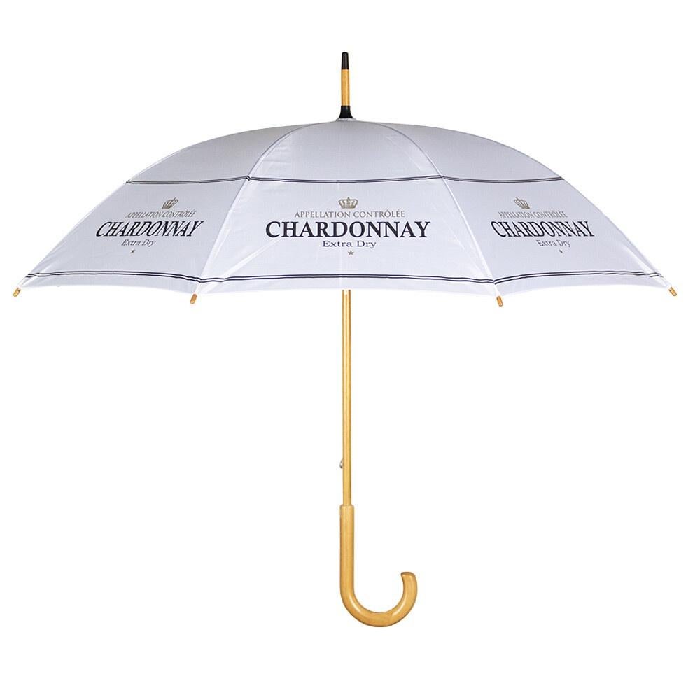 Mars & More Luxe Paraplu wijn Chardonnay wit 105 cm Nieuw!, Ophalen of Verzenden, Nieuw, Wit