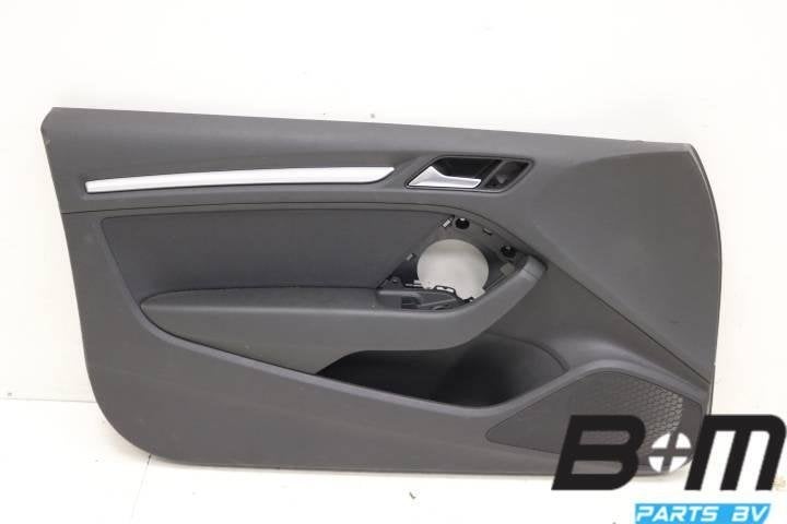 Portierbekleding linksvoor Audi A3 8V 3drs 8V3867105, Gebruikt