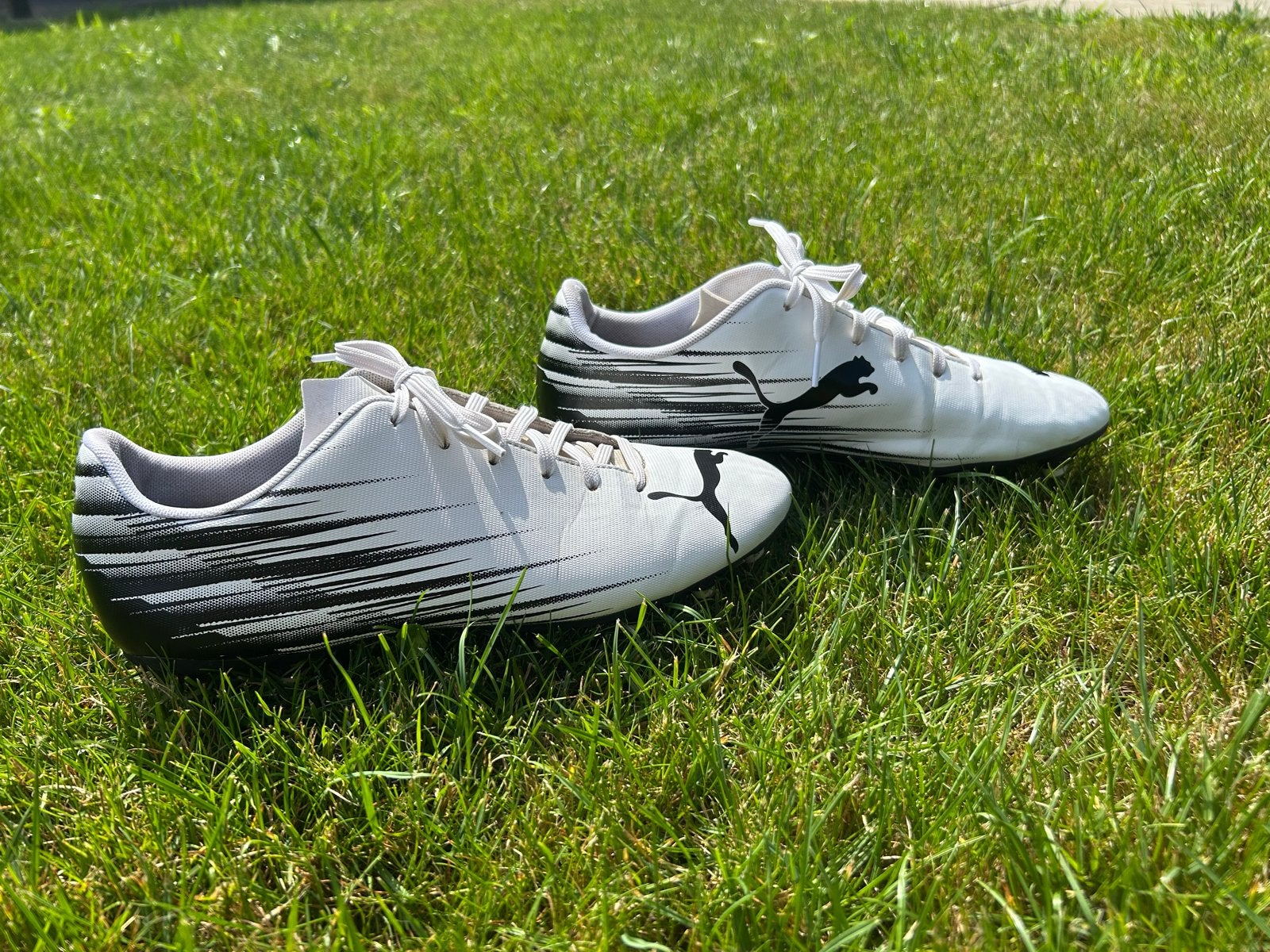 Puma voetbalschoenen maat 41, half seizoen gebruikt, Ophalen of Verzenden, Gebruikt, Schoenen