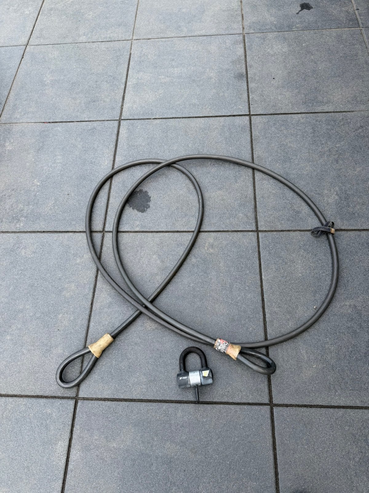 Doublelock beast kabelslot 5 meter, Ophalen of Verzenden, Gebruikt, Overige typen