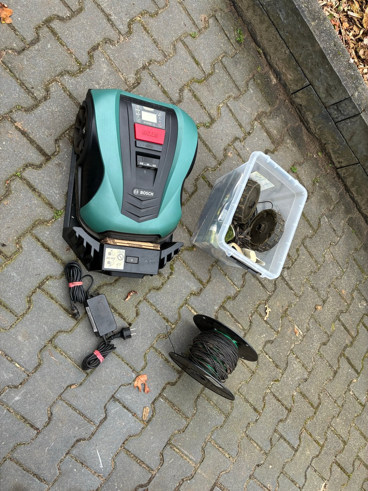 Bosch Indego S+ 400 robotmaaier, Ophalen of Verzenden, Gebruikt, Minder dan 90 cm