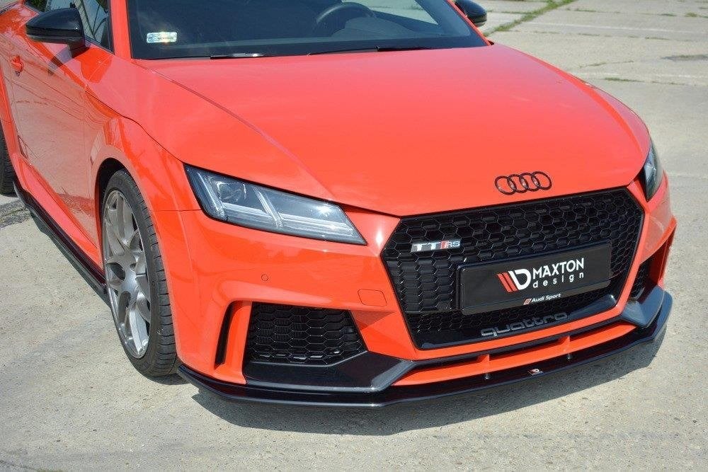 Maxton Design Spoiler Lip Splitter Voor Audi TT RS, Auto diversen, Verzenden, Automotive Parts, A.parts@hotmail.nl, Trasmolenlaan 12 3447 GZ Woerden