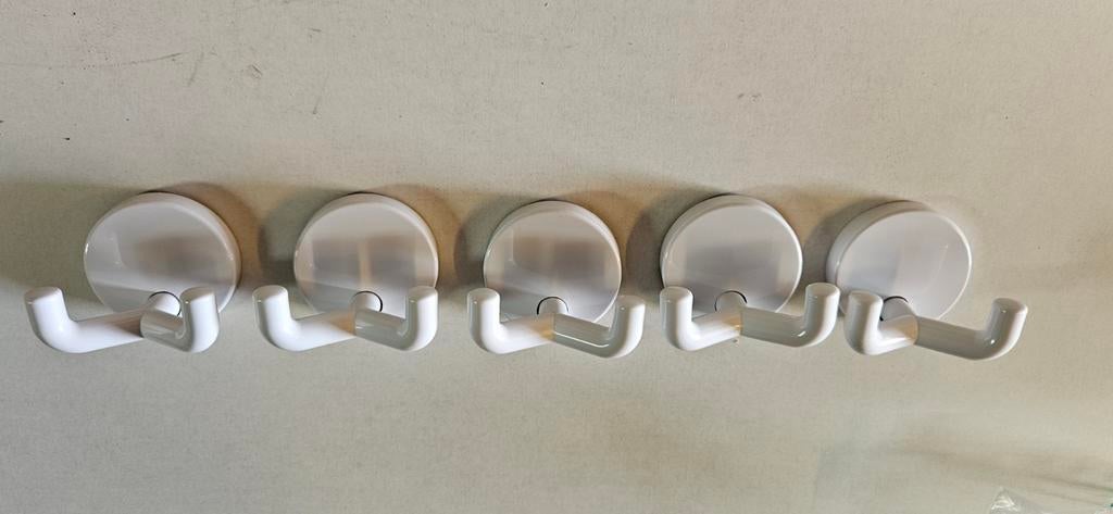 Hewi dubbele kapstokhaak model 477 wit - Nieuw, Huis en Inrichting, Woonaccessoires | Kapstokken, Nieuw, Wandhaken, Minder dan 100 cm
