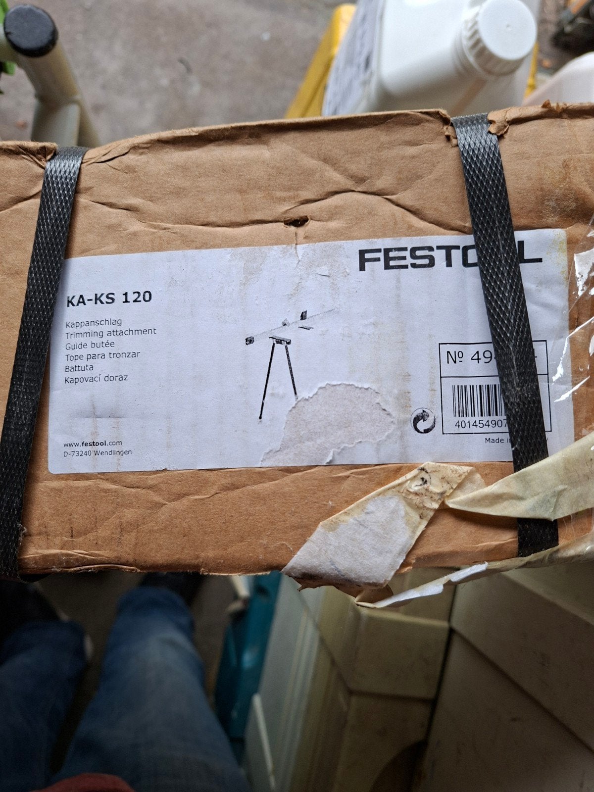 Nieuwe Festool Kappanschlag KA-KS 120 - Ongebruikt in doos, Ophalen of Verzenden