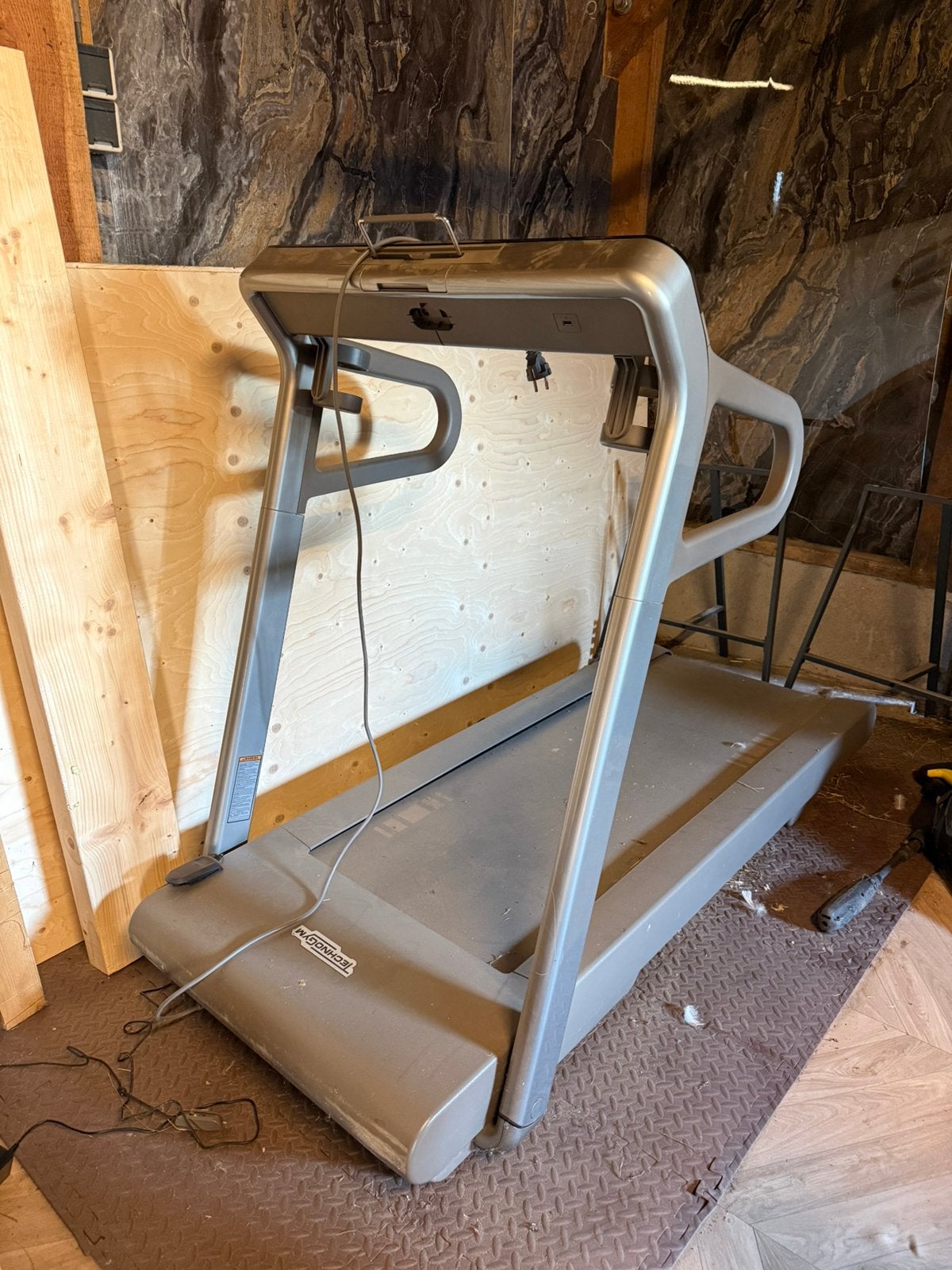 TechnoGym Loopband, Ophalen, Gebruikt