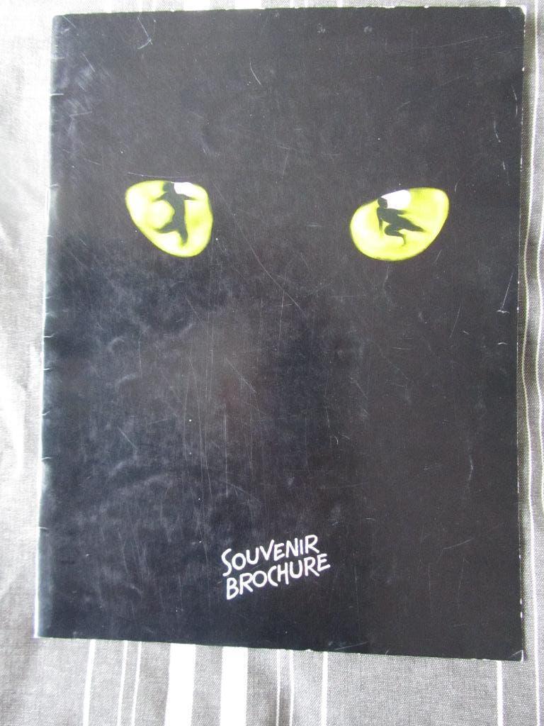 Mooie oude brochure Musical The Cats 1981, Eén persoon