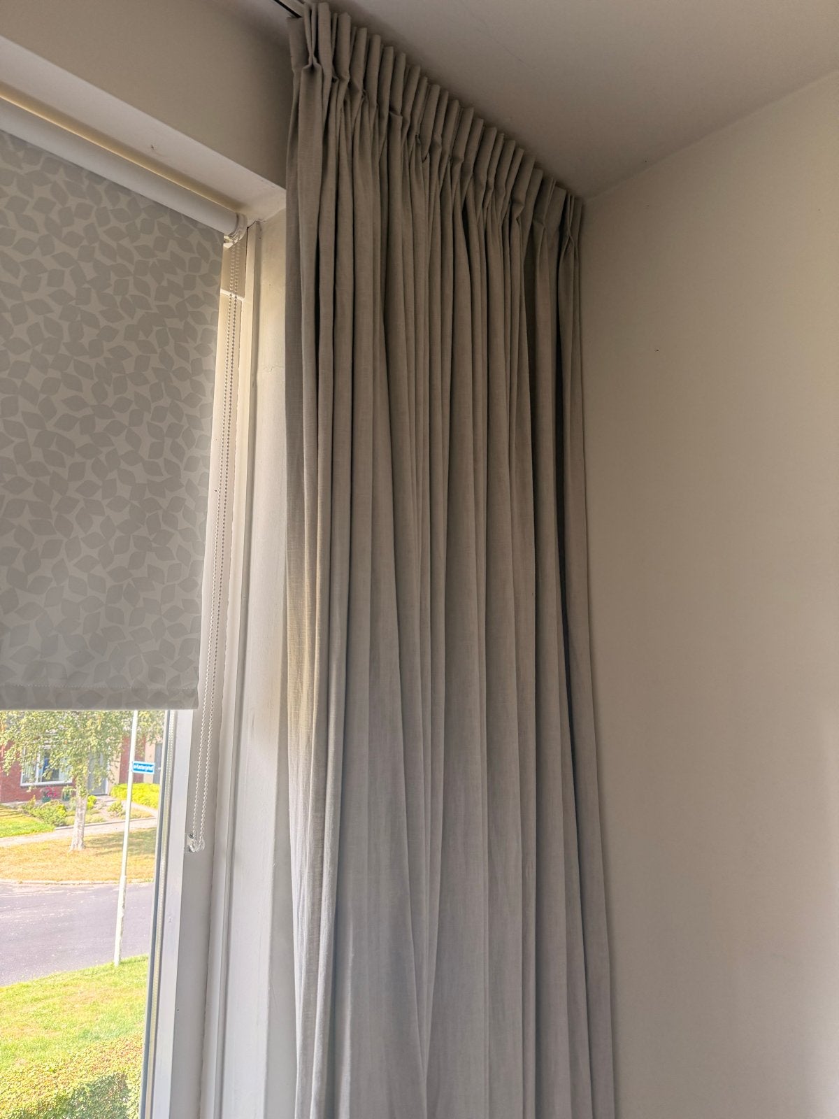 Linnen gordijnen 100% linnen, Huis en Inrichting, Stoffering | Gordijnen en Lamellen, Overige materialen, Gebruikt, 250 cm, Ophalen of Verzenden