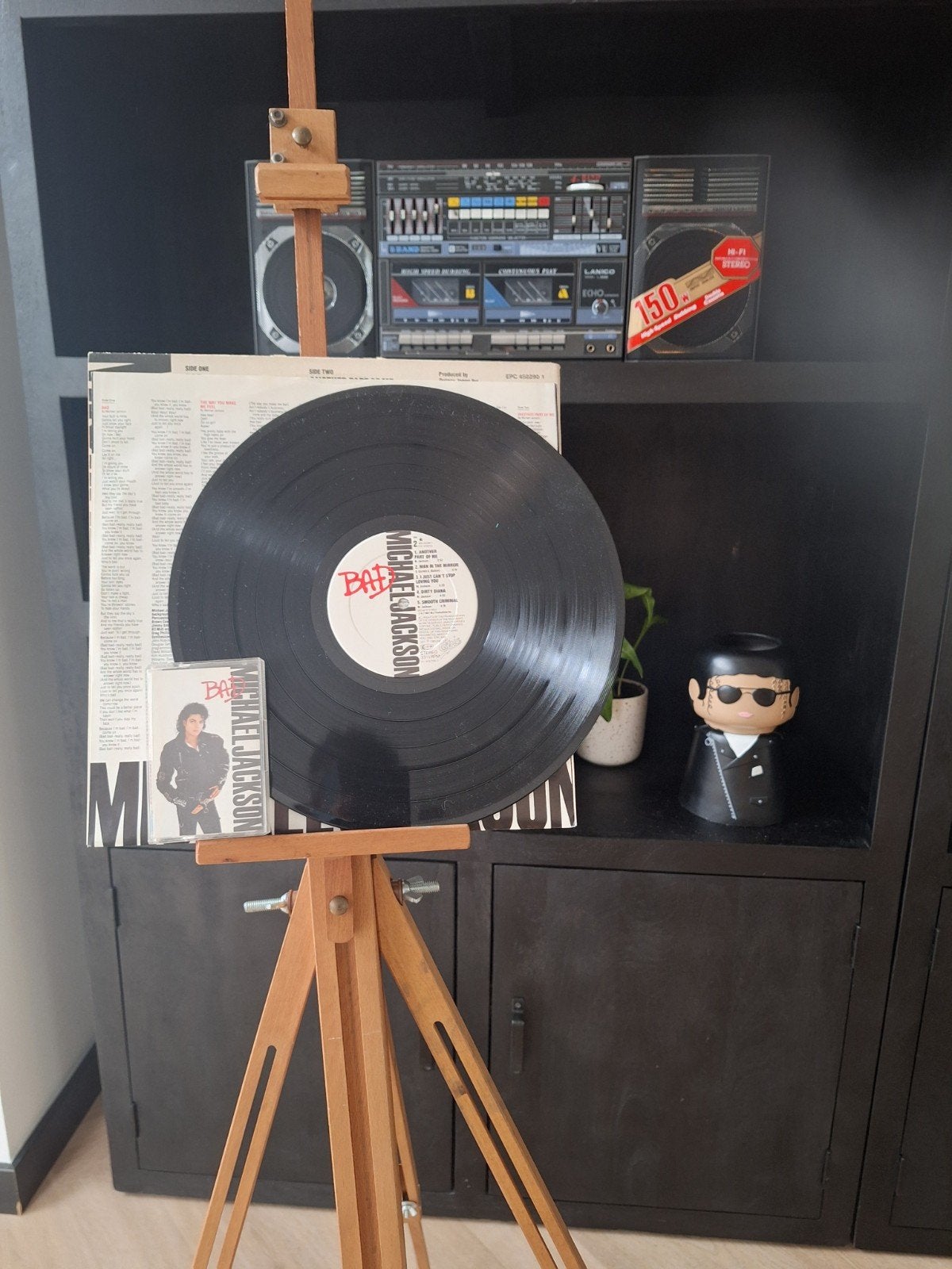 Michael Jackson - Bad LP in topstaat, 1980 - 1989, Ophalen of Verzenden, Zo goed als nieuw, Inclusief binnenhoes