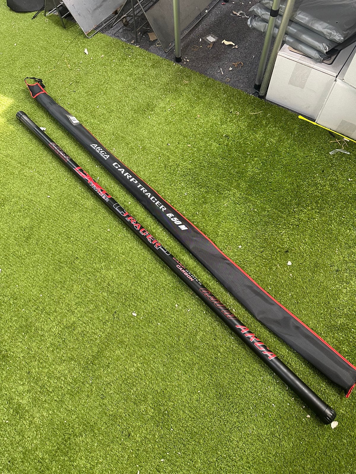 Nieuwe Arca Carp Tracer vaste hengel, 6.50 meter, Ophalen of Verzenden, Nieuw, Vaste hengel