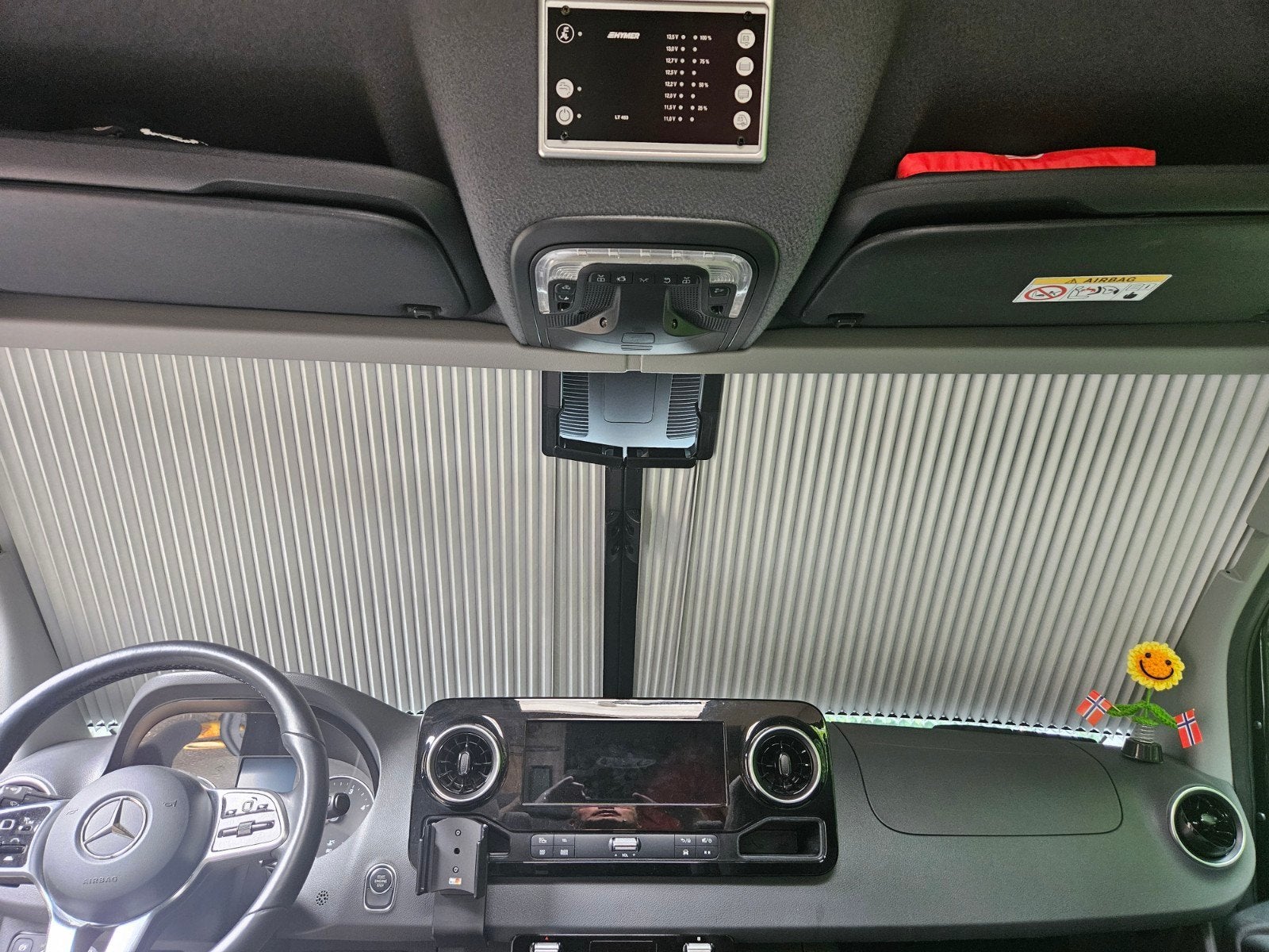 remis remifront verduistering cabine Mercedes sprinter, Ophalen