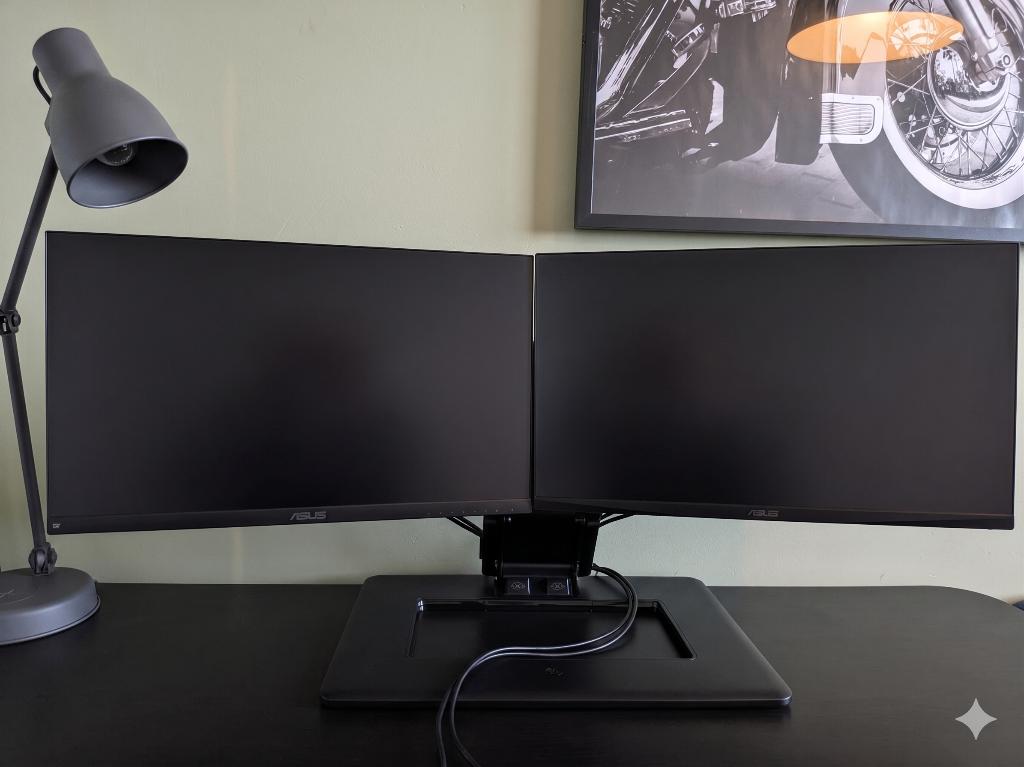 Dual ASUS TUF Gaming 1080p setup – 24 inch – 100Hz + 144Hz, IPS, ASUS, Full HD, Zo goed als nieuw