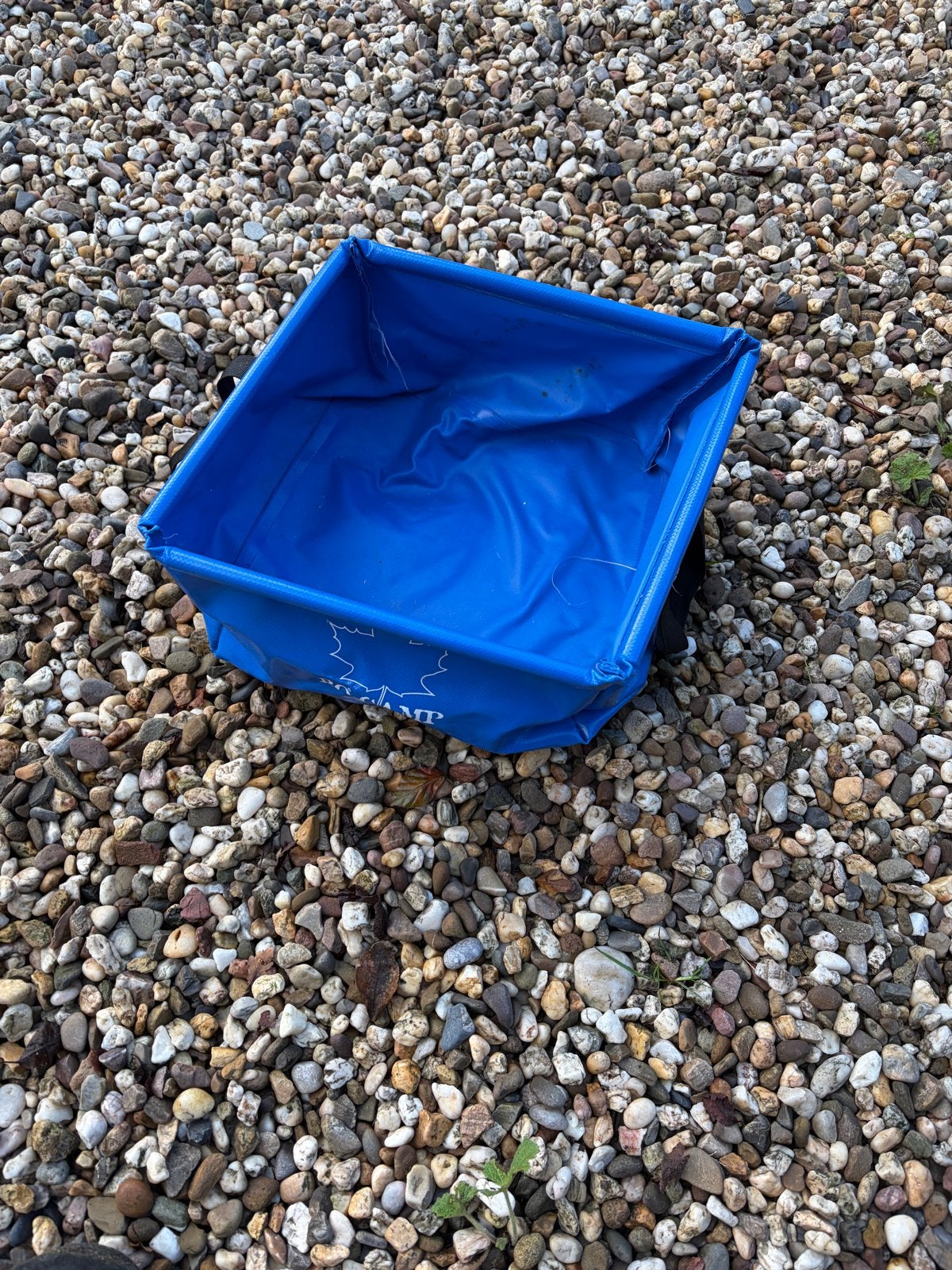 Bo-Camp Afwasbare Opvouwbare Afwasteil - Blauw, Ophalen, Gebruikt