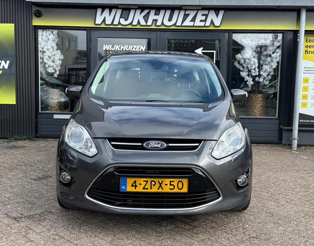 Ford C-Max 1.0 Edition Plus met Climate ! Camera ! Navigatie, Auto's, Ford, Voorwielaandrijving, Euro 5, Gebruikt, Zwart