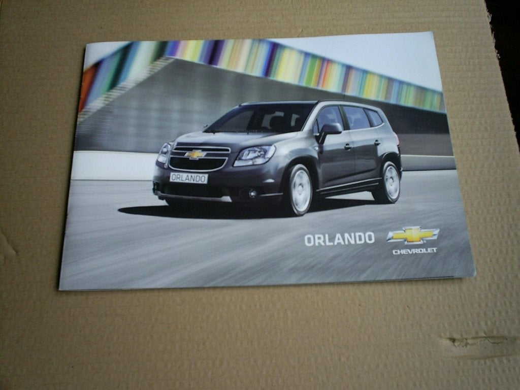 Chevrolet Orlando 2013 24 pag., Verzenden, Zo goed als nieuw, Chevrolet