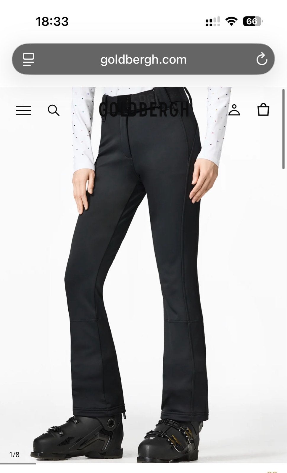 Goldbergh Pippa skibroek maat 40 - Nieuw, Kleding | Dames, Wintersportkleding, Ophalen, Nieuw, Maat 38/40 (M), Broek