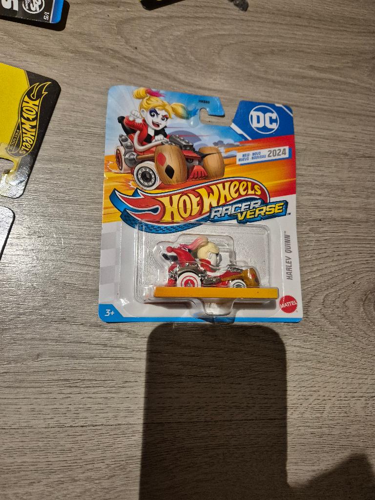hot wheels dc racer verse harley quinn, Ophalen of Verzenden, Nieuw, Auto