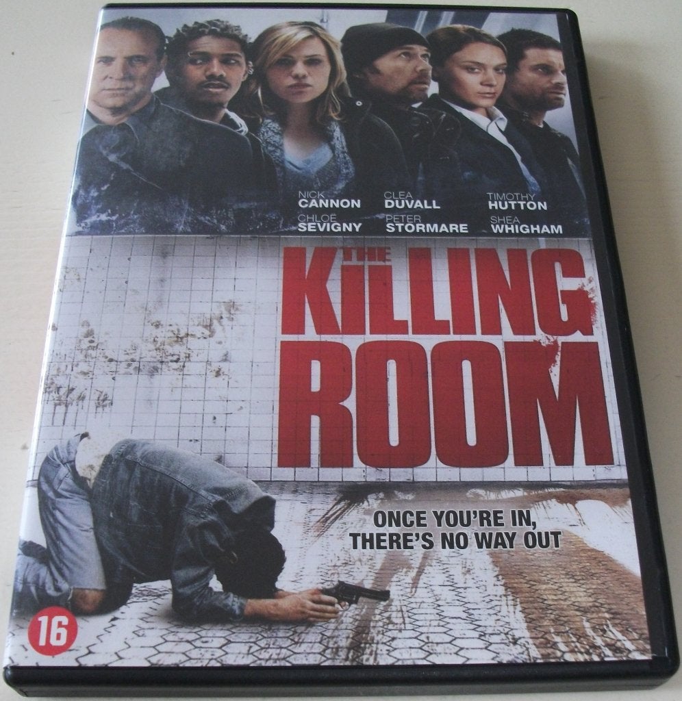 Dvd *** KILLING ROOM *** There's no way out, Vanaf 16 jaar, Ophalen of Verzenden, Zo goed als nieuw, Overige genres