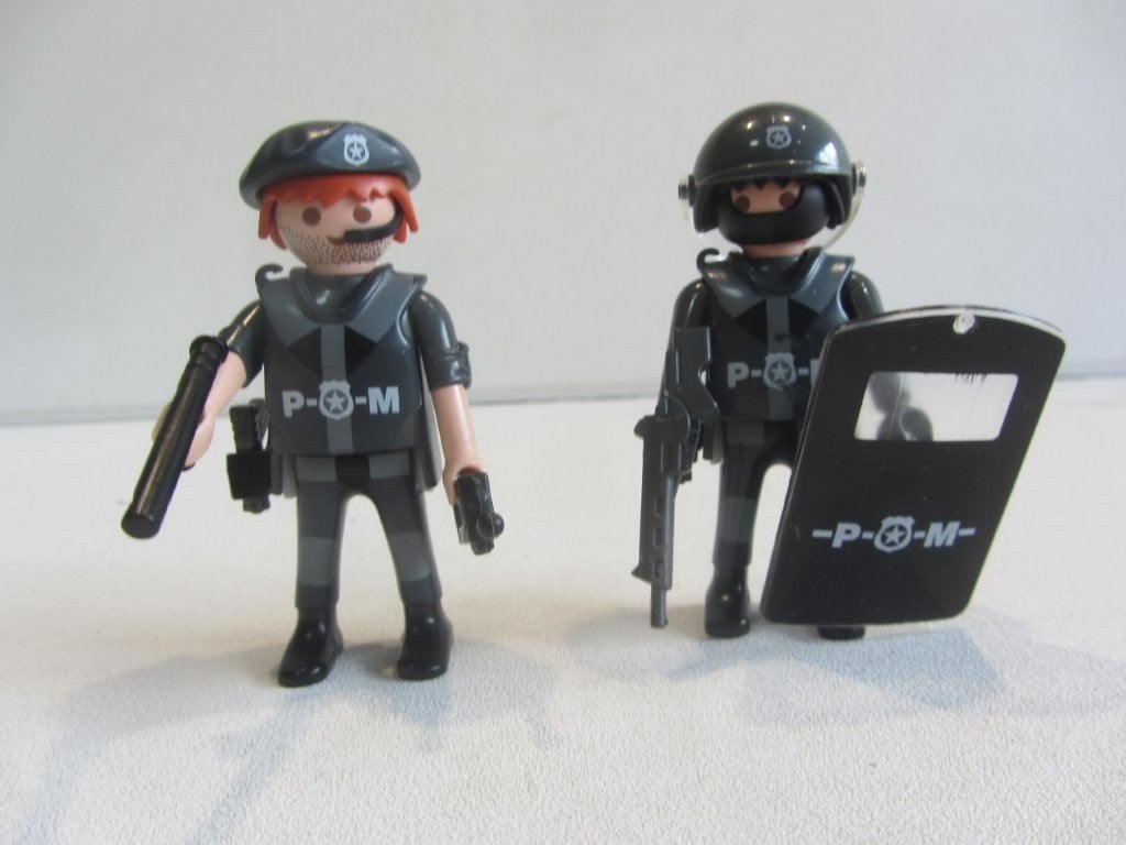 Playmobil DuoPack Interventie-team 5515, Ophalen of Verzenden, Gebruikt, Losse onderdelen