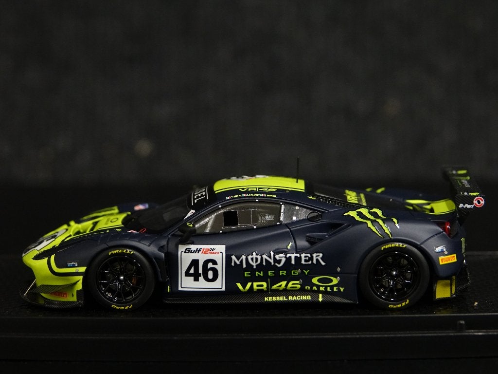 BBR 1:43 Ferrari 488GT3 Valentino Rossi team Kessel, Hobby en Vrije tijd, Overige merken, BBR, Auto, Nieuw