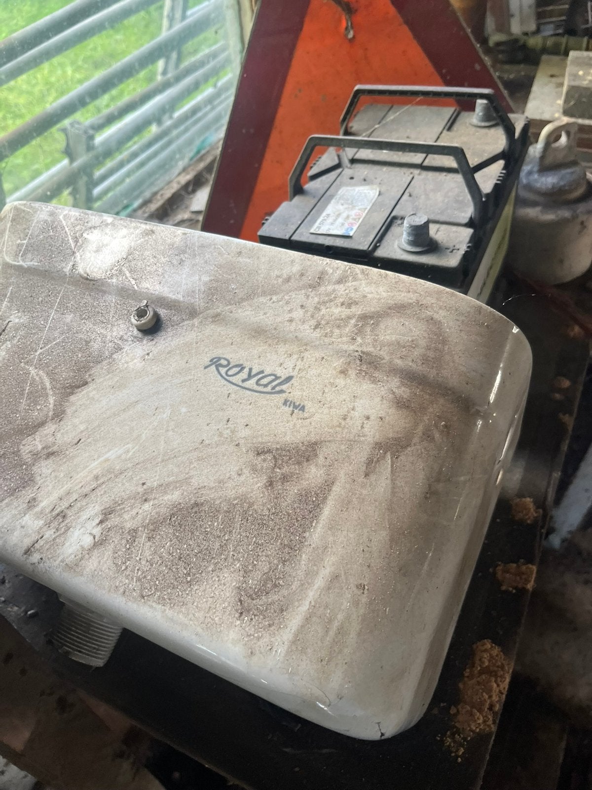 Te koop stortbak vintage, Doe-het-zelf en Verbouw, Ophalen, Toilet