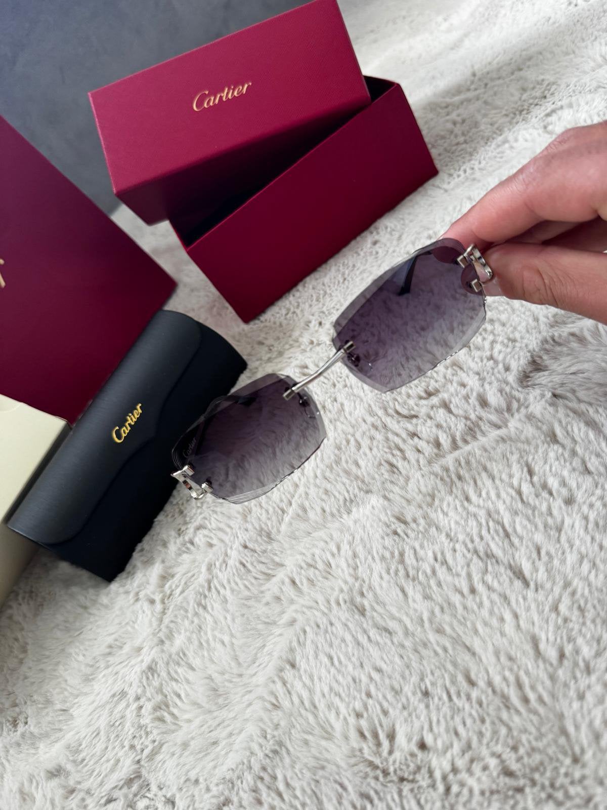 Cartier C Piccadilly zonnebrillen unisex, Ophalen of Verzenden, Zo goed als nieuw, Overige kleuren, Overige merken