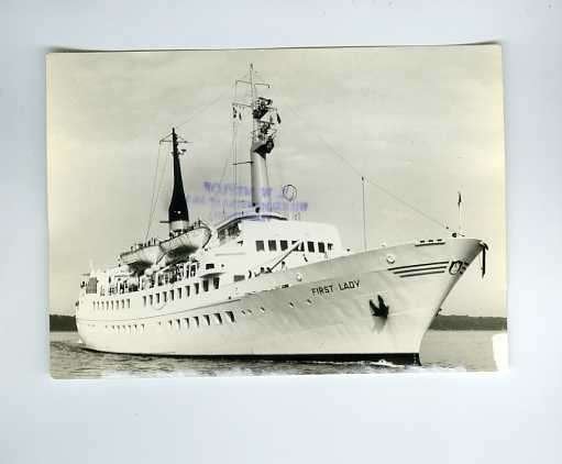 scheepvaart-foto-first lady, Ophalen of Verzenden, Zo goed als nieuw, Boek of Tijdschrift