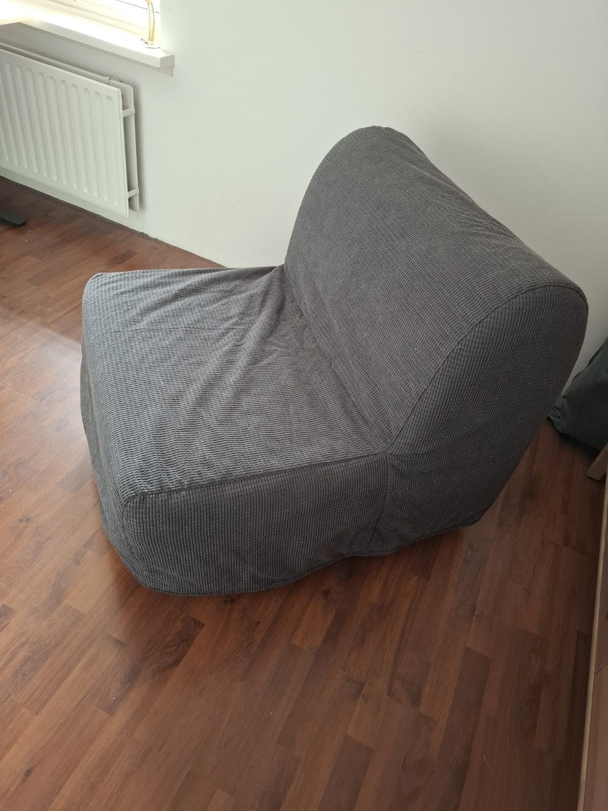 Ikea slaapfauteuil, Ophalen, Zo goed als nieuw, Grijs